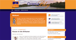 Desktop Screenshot of oraniablog.co.za