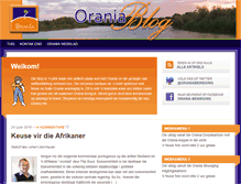 Tablet Screenshot of oraniablog.co.za